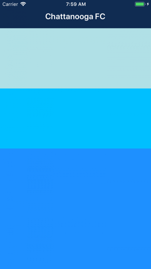 React Native for React Developers - Airship Blog - Flexbox styling example
