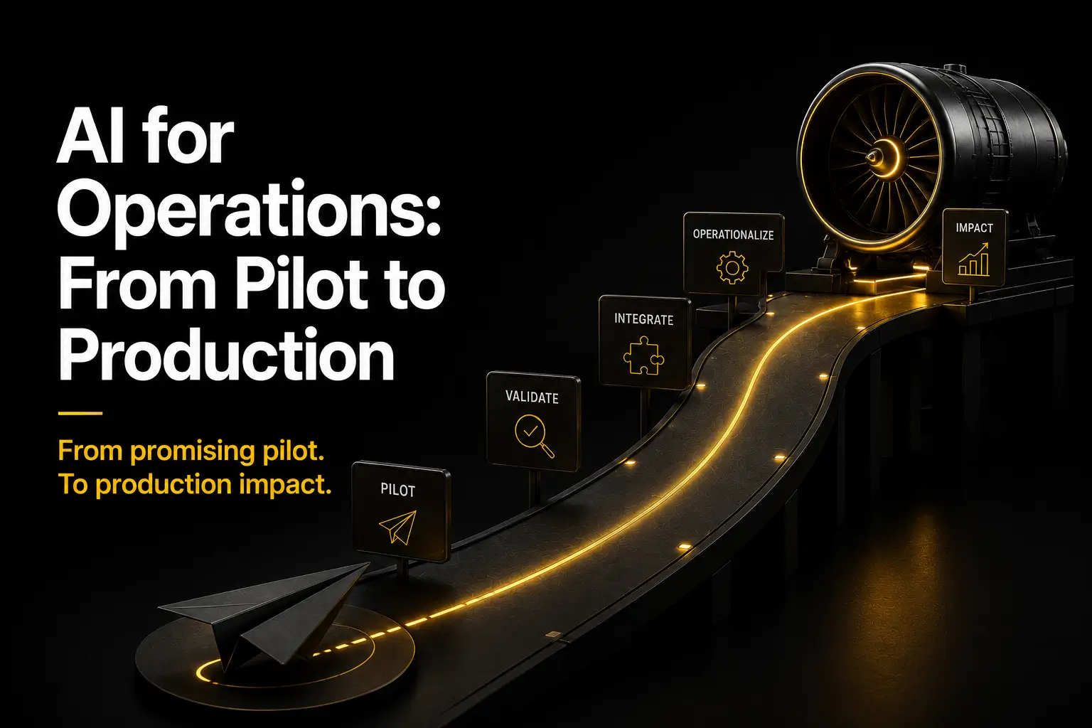 AI for Operations: From Pilot to Production